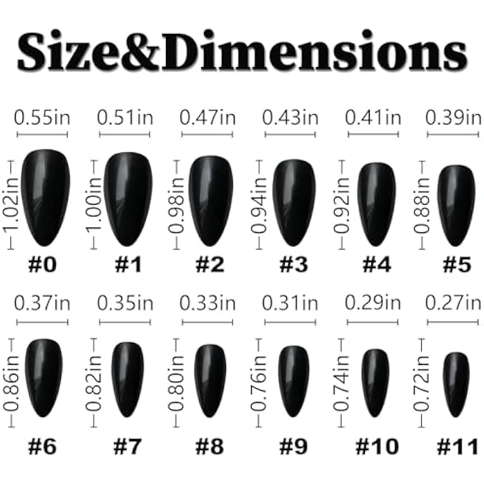 SHE - 288pcs SET PRESS ON NAILS Medium Long Coffin- MIRRORFalse Nails, Perfect For Parties, Comes -SHAPE H - N4 - Image 4
